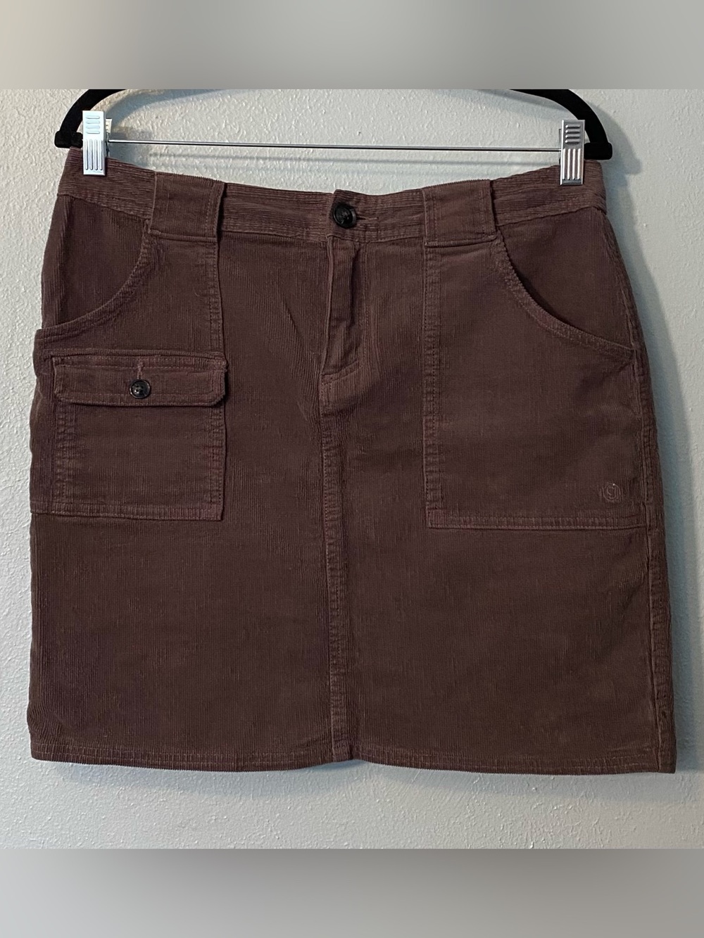 Gramicci Zoey Corduroy Mini Skirt with Pockets